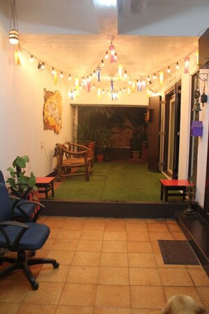 Living Room in 6 BHK Villa at Golden Beach Society, Juhu – for Sale