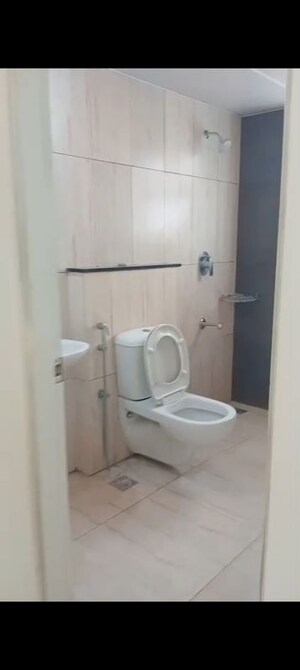 Bathroom in 3 BHK Apartment at Prestige Lakeside Habitat, Varthur – for Rent