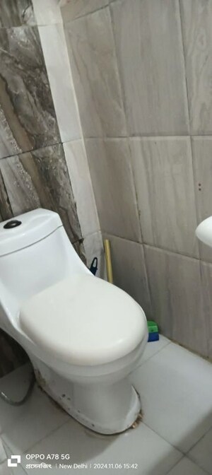 Bathroom in 2 BHK Builder Floor at Chittaranjan Park – for Rent