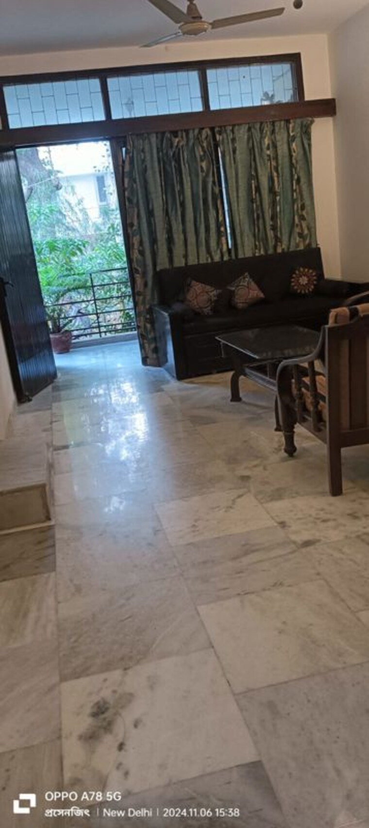 Living Room, chittaranjan park 2 Bedroom 125 Sq.Yd. Builder Floor In Chittaranjan Park Delhi 10328624