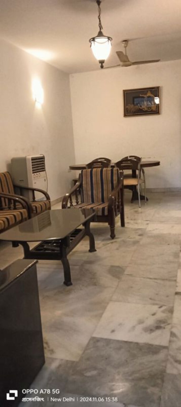 Living Room, chittaranjan park 2 Bedroom 125 Sq.Yd. Builder Floor In Chittaranjan Park Delhi 10328624