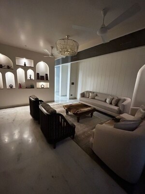 Living Room in 3 BHK Apartment at JM Aroma, Sector 75 – for Rent