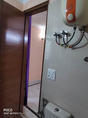 Bathroom in 3 BHK Builder Floor at Chittaranjan Park – for Rent