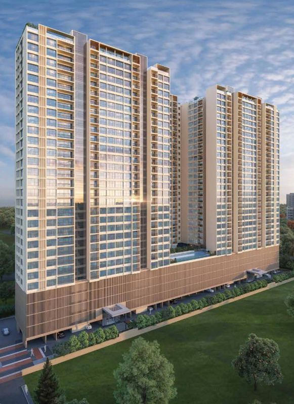 2 BHK 774 Sq.Ft. Apartment in Kumar Parth Towers