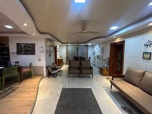 Living Room in 3 BHK Apartment at Versova – for Rent