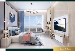 Building Lobby in 3 BHK Apartment at Kumar Parth Towers, Baner – for Sale