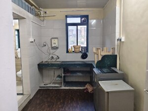 Kitchen in 1 RK Apartment at Irla – for Rent