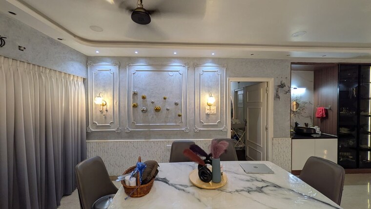 Living Room, aditya-empress-heights 3 Bedroom 1950 Sq.Ft. Apartment In Shaikpet Hyderabad 10328670