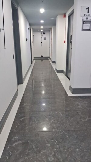 Building Lobby in 1 BHK Apartment at DLF Atria, Dlf Phase ii – for Rent