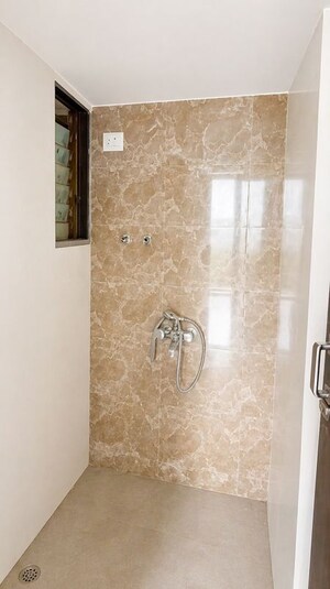 Bathroom in 1 BHK Apartment at Delight Green View Apartment, Nalasopara West – for Sale