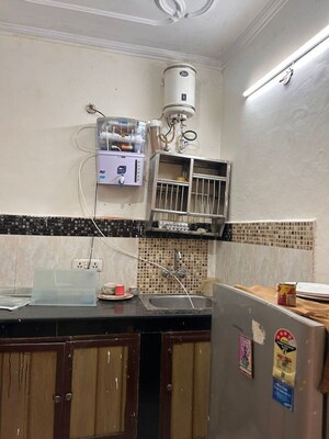 Kitchen in 2 BHK Builder Floor at Shivalik Colony – for Rent