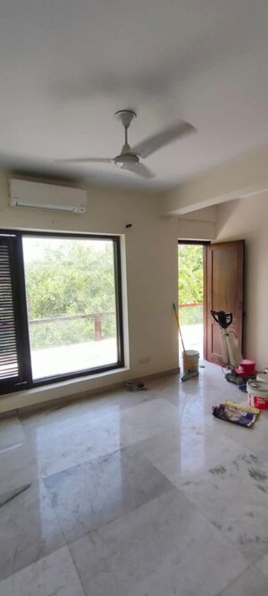 Living Room in 3 BHK Builder Floor at Shivalik Colony – for Rent