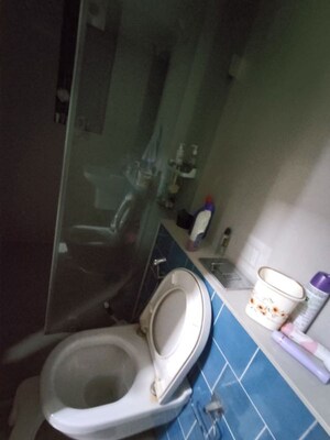 Bathroom in 2 BHK Apartment at Antariksh Alba, Andheri West – for Rent