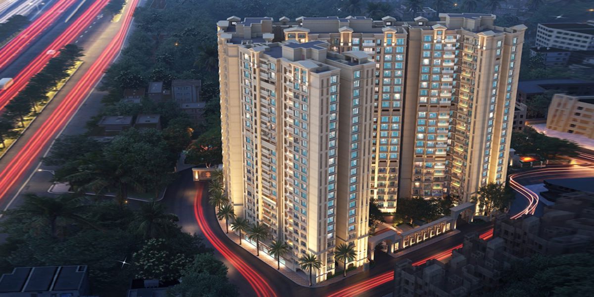 3 BHK + Study Room 1353 Sq.Ft. Apartment in Raymond Invictus By GS