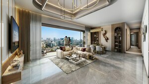 Gym in 3 BHK Apartment at Raymond Invictus By GS, Bandra East – for Sale