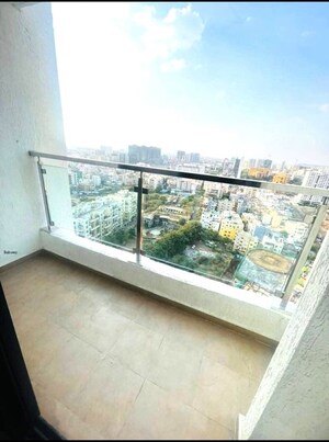 Balcony in 1 BHK Apartment at Gulmohar Paradise Homes, Kharadi – for Rent