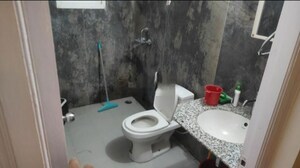 Bathroom in 3 BHK Apartment at Pardos Okas Residency, Sushant Golf City – for Rent