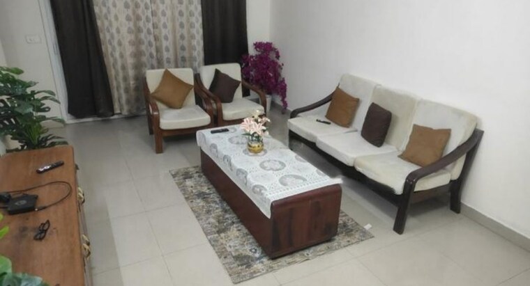 Living Room, pardos-okas-residency 3 Bedroom 1200 Sq.Ft. Apartment In Sushant Golf City Lucknow 10328785