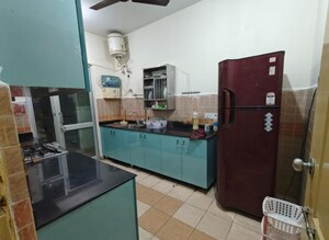 Kitchen in 3 BHK Apartment at Ansal Celebrity Meadows, Sushant Golf City – for Rent