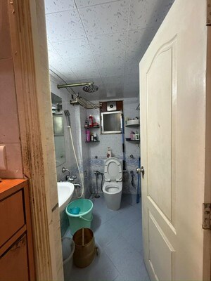 Bathroom in 2.5 BHK Apartment at Nitie Gardens CHS, Powai – for Rent