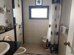 Bathroom in 3 BHK Apartment at Panchshil Forest Castle, Koregaon Park – for Rent