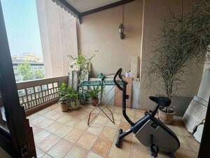 Balcony in 3 BHK Apartment at Panchshil Forest Castle, Koregaon Park – for Rent