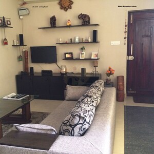 Living Room in 2 BHK Apartment at Aliens Elite, Miyapur – for Sale