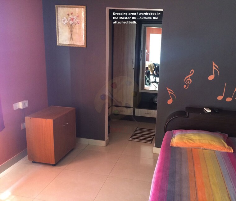 Bedroom, aliens-elite 2 Bedroom 1343 Sq.Ft. Apartment In Miyapur Hyderabad 10328810