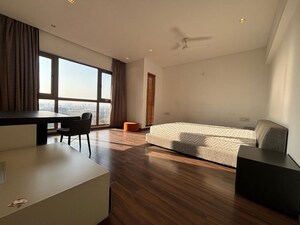 Bedroom in 4 BHK Apartment at Panchshil One North, Magarpatta City – for Rent