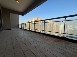 Balcony in 4 BHK Apartment at Panchshil One North, Magarpatta City – for Rent