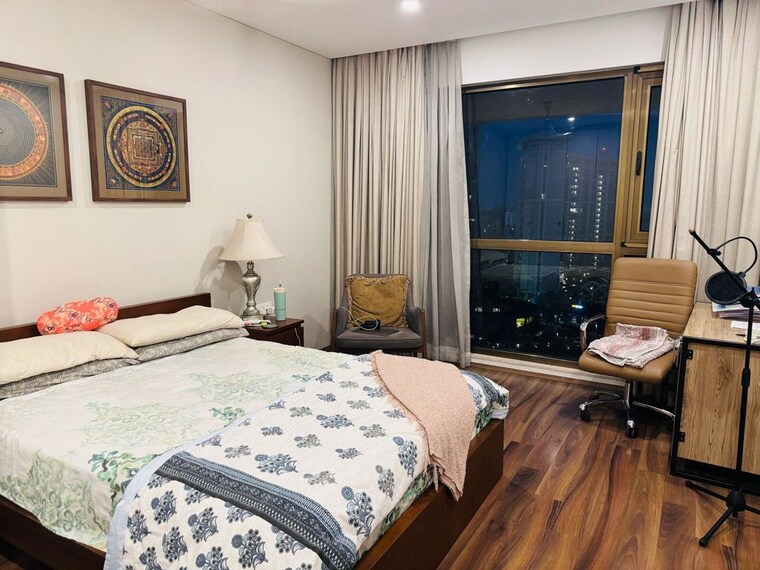 Bedroom, panchshil-one-north 4 Bedroom 3800 Sq.Ft. Apartment In Magarpatta City Pune 10328821
