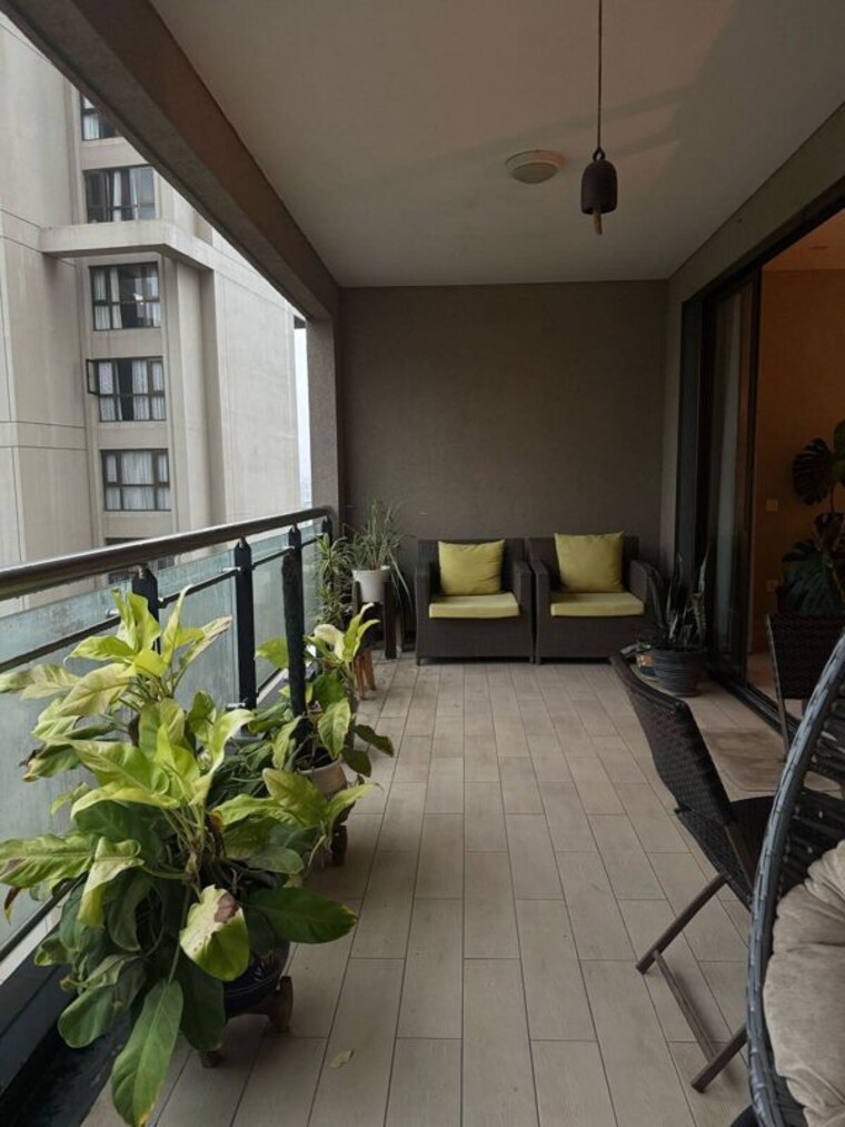 Balcony, panchshil-one-north 4 Bedroom 3800 Sq.Ft. Apartment In Magarpatta City Pune 10328821