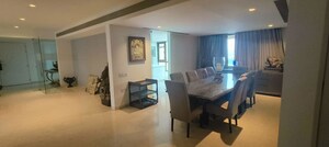 Dining area in 4 BHK Apartment at Panchshil One North, Magarpatta City – for Rent