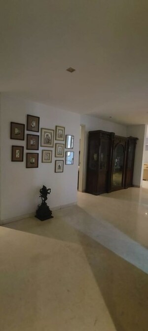 Living Room in 4 BHK Apartment at Panchshil One North, Magarpatta City – for Rent