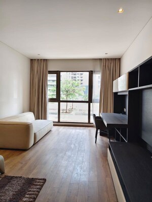 Bedroom in 4 BHK Apartment at Panchshil One North, Magarpatta City – for Rent