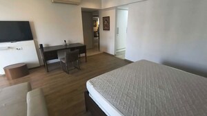 Bedroom in 4 BHK Apartment at Panchshil One North, Magarpatta City – for Rent