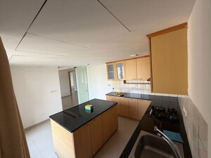 Kitchen in 4 BHK Apartment at Panchshil One North, Magarpatta City – for Rent