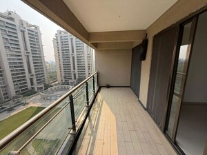 Balcony in 4 BHK Apartment at Panchshil One North, Magarpatta City – for Rent