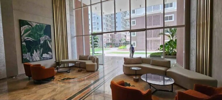 Living Room, prestige-beverly-hills 4 Bedroom 2700 Sq.Ft. Apartment In Kokapet Hyderabad 10328882