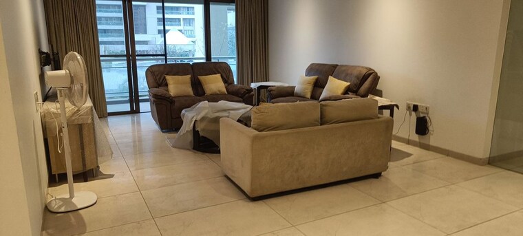 Living Room, panchshil-one-north 4 Bedroom 3200 Sq.Ft. Apartment In Magarpatta City Pune 10328886