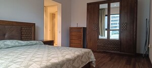 Bedroom in 4 BHK Apartment at Panchshil One North, Magarpatta City – for Rent