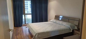 Bedroom in 4 BHK Apartment at Panchshil One North, Magarpatta City – for Rent