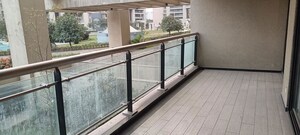 Balcony in 4 BHK Apartment at Panchshil One North, Magarpatta City – for Rent