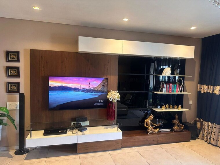 Living Room, panchshil-one-north 3.5 Bedroom 2900 Sq.Ft. Apartment In Magarpatta City Pune 10328898