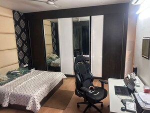 Bedroom in 3.5 BHK Apartment at Panchshil One North, Magarpatta City – for Rent