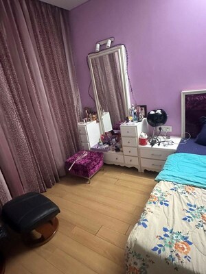 Bedroom in 3.5 BHK Apartment at Panchshil One North, Magarpatta City – for Rent