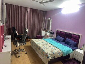 Bedroom in 3.5 BHK Apartment at Panchshil One North, Magarpatta City – for Rent