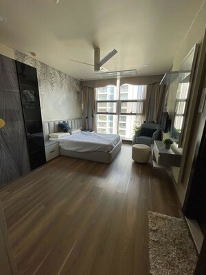 Bedroom in 4 BHK Apartment at Panchshil Towers, Kharadi – for Rent
