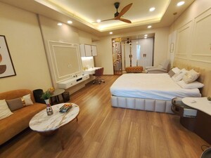 Bedroom in 4 BHK Apartment at Panchshil Towers, Kharadi – for Rent