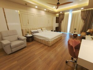 Bathroom in 4 BHK Apartment at Panchshil Towers, Kharadi – for Rent